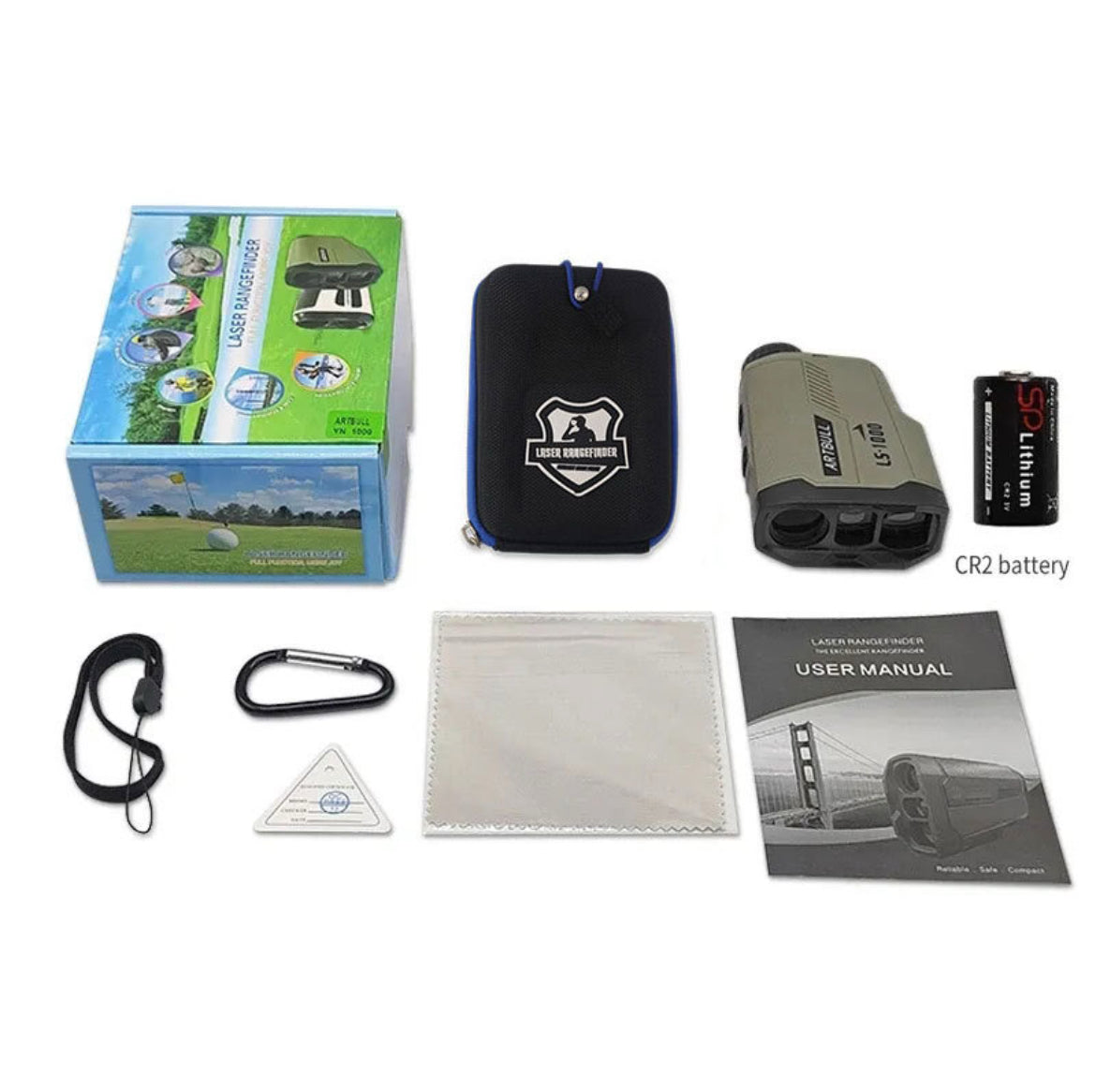 Ventrova™ LS-1000 Laser Rangefinder — 1000m Precision Distance Meter