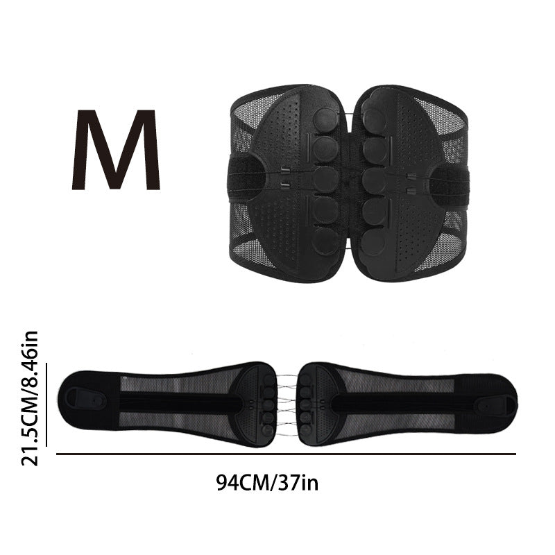 Adjustable Breathable Lumbar Support Waist Supporter