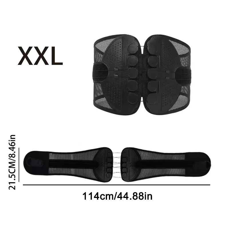 Adjustable Breathable Lumbar Support Waist Supporter