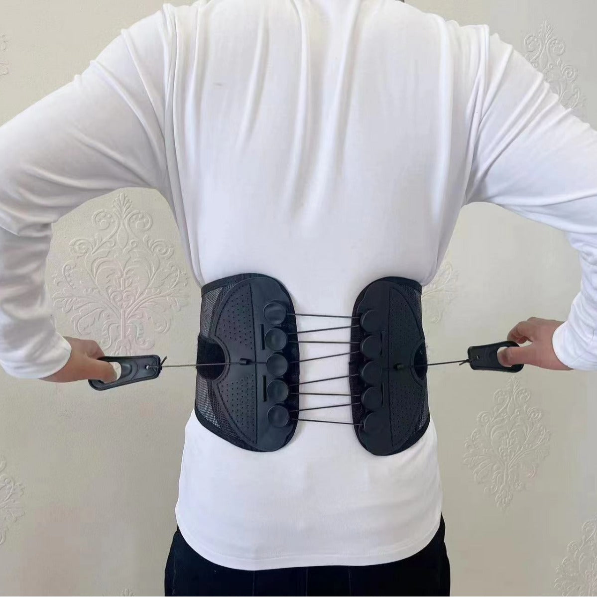 Adjustable Breathable Lumbar Support Waist Supporter