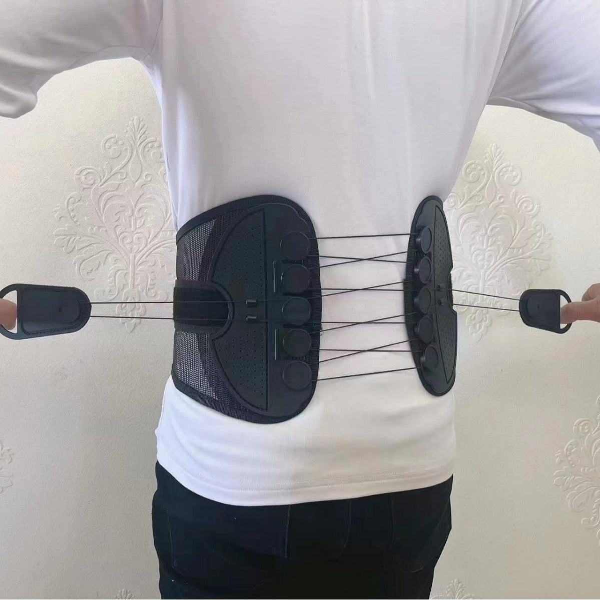 Adjustable Breathable Lumbar Support Waist Supporter
